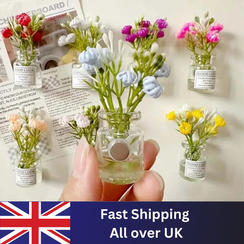 8pcs vase magnets cute - vase, fun