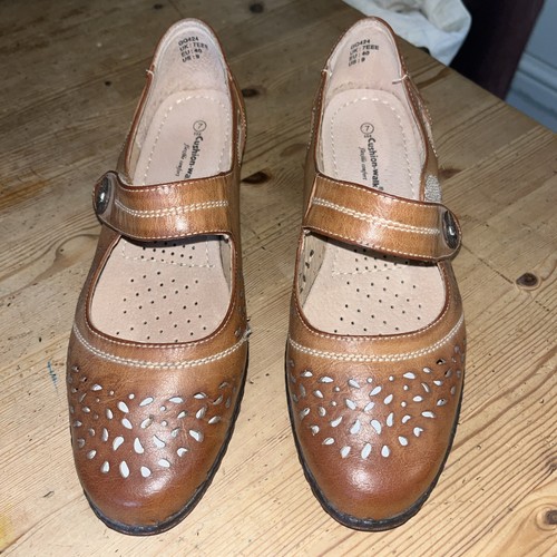 Cushion walk brown extra wide - extra,