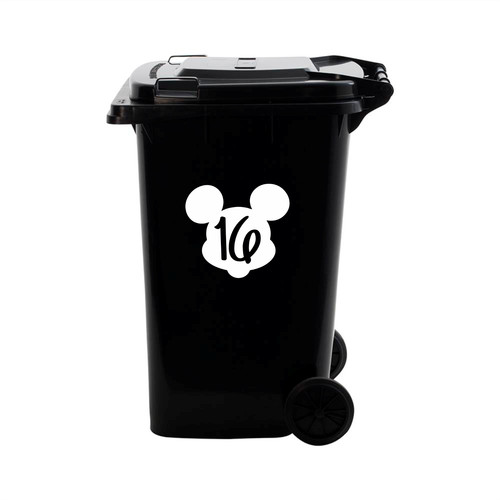 Set wheelie bin disney - set,