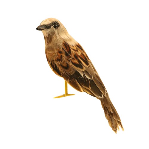 Fake artificial sparrow bird - sparrow,
