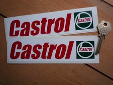 CASTROL OIL Stickers 6" Pair