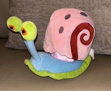 2002 Spongebob Squarepants Gary Plush Coin Bank  6” High 7” Long By Viacom