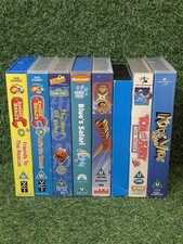 8x Vintage Superman Favourites VHS Bundle Children’s Kids Video Tapes