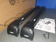 GENUINE THULE ROOF BARS WINGBAR EDGE MERCEDES GLC 5DOOR SUV RACK  RAILS 2015-22