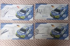 Scherer Sports Phx  N24 winners 2024 Audi R8lms evo 2 Hand Signed Drivers cards