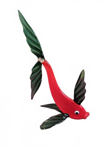 Pretty murano style - glass, fish