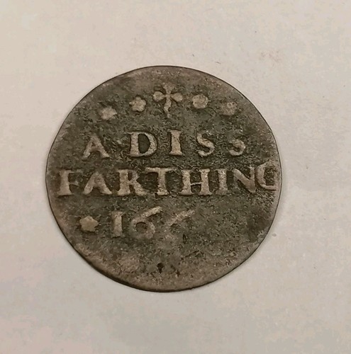 1669 diss farthing norfolk - 1669,