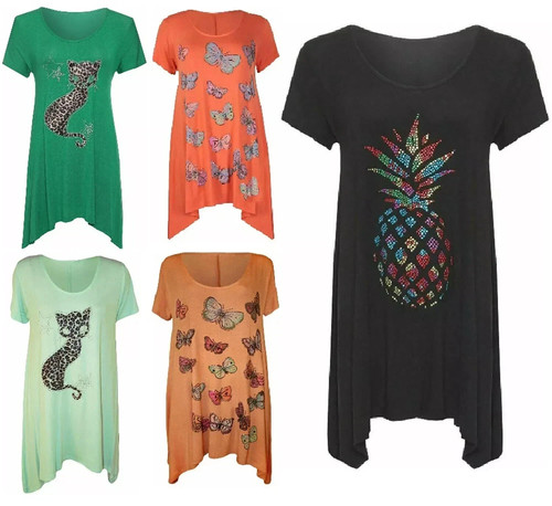 Womens printed diamante - womens,