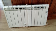 Oil Filled Radiator Heater with Adjustable Temperature Thermostat White