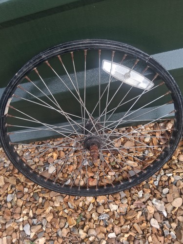 Inch front bmx wheel black - 20,