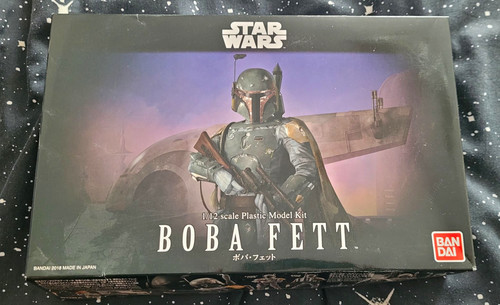 Bandai star wars boba fett - star,