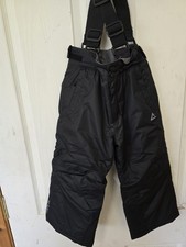 Dare 2b Kids Turnabout Salopettes Black, Pink and White.