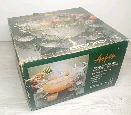 Vintage 80s arcoroc france - 80s,