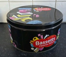 Bertie Bassett  Liquorice Allsorts  Tin : 800g  Miscellaneous Contents 