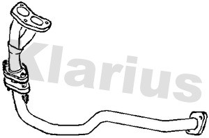 Klarius 301325 front exhaust - klarius,