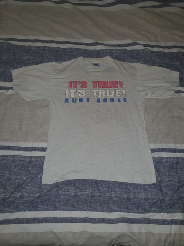 Wwf shirt kurt angle - (m),