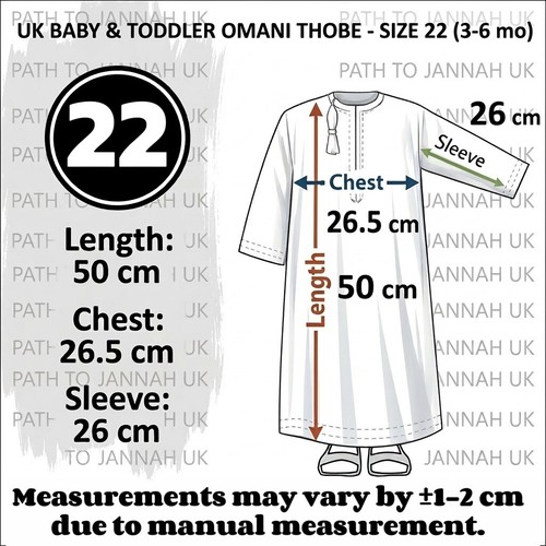 Original kids omani thobe - omani,