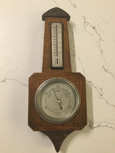Barometer art deco country - barometer,