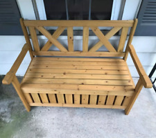 Wooden Garden Bench Large