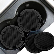 Black Cup Holder Pads Non-slip For Vehicle Car Interior Cup Holder Accessories