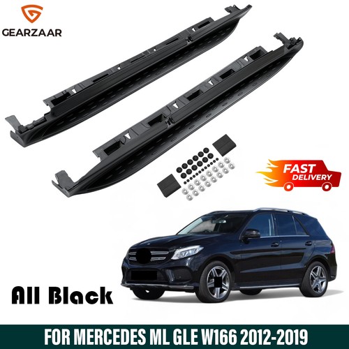 All black side steps running - side,