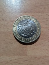 2016 £2 William Shakespeare 2