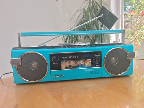 Sanyo 7870f boombox stereo - sanyo, m-7870f