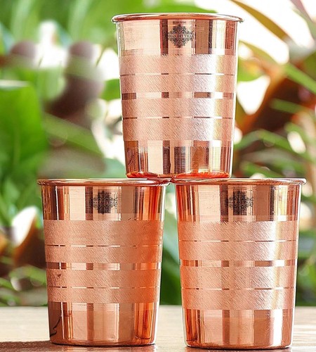 Pure copper glass set - pure,