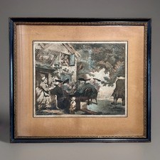 Old Superb Framed Hand