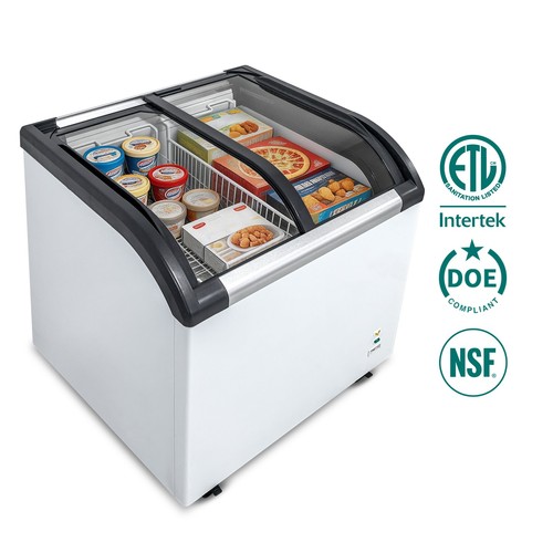 Curved top display - display, freezer​