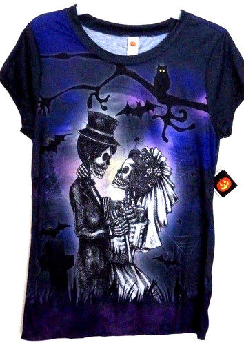 Skeleton bride and groom full - skeleton,