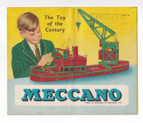 Meccano folded catalogue - folded,