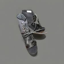 Ladies Black Wedge Sandals By