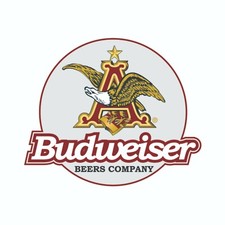 Budweiser Beer Decal Bumper