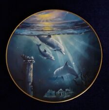 FRANKLIN MINT limited edition 'Legend of the Dolphin' porcelain plate,