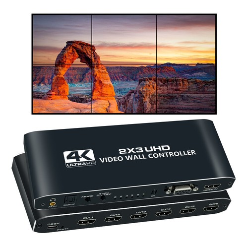 3x2 video wall controller - 3x2,