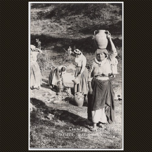 Country women corfu greece - of,