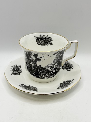 Vtg shooting scene teacup - vtg, &