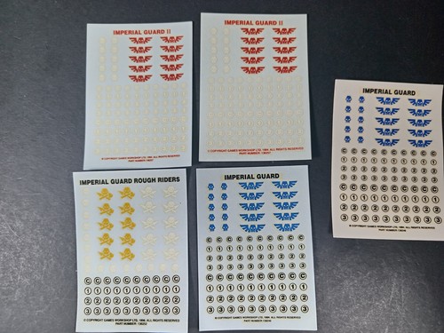 Imperial guard transfer - transfer, sheet