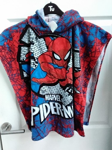 Marvel spiderman hoodie towel - marvel,