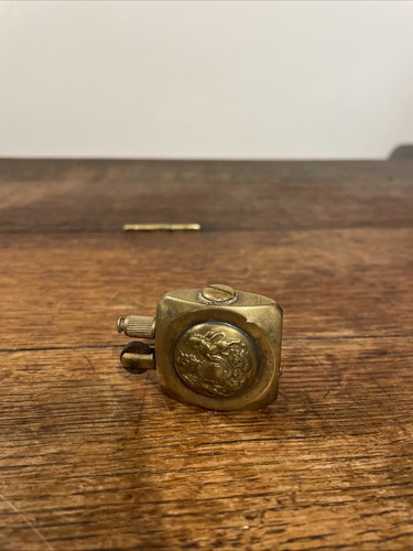 Trench art lighter with - art,