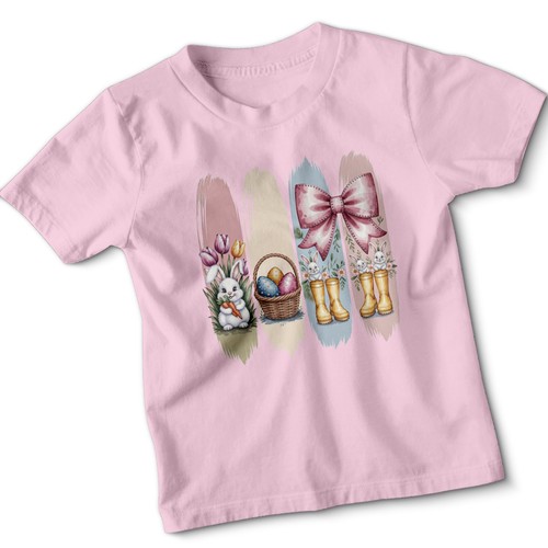 Kids easter tshirt - easter, boys