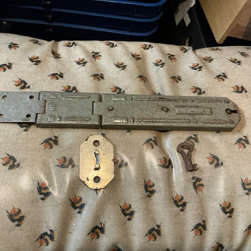Latch and lock with key - latch,