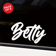 Custom Camper Van Sticker Camper Van Name Decal Motorhome Caravan Boat Car Name