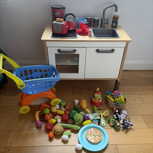Ikea kids wooden play kitchen - kids,