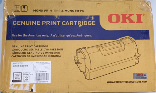 Oki genuine b7x1 series - genuine, black