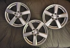 3x 17" DEZENT TU SILVER 17x7j