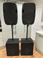 KAM RZ15A V3 1200W PA Speakers