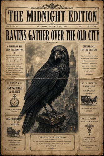 Raven wall art - raven,