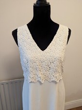 Victoria Jane By Ronald Joyce Wedding dress Size 16 beach simple wedding gown